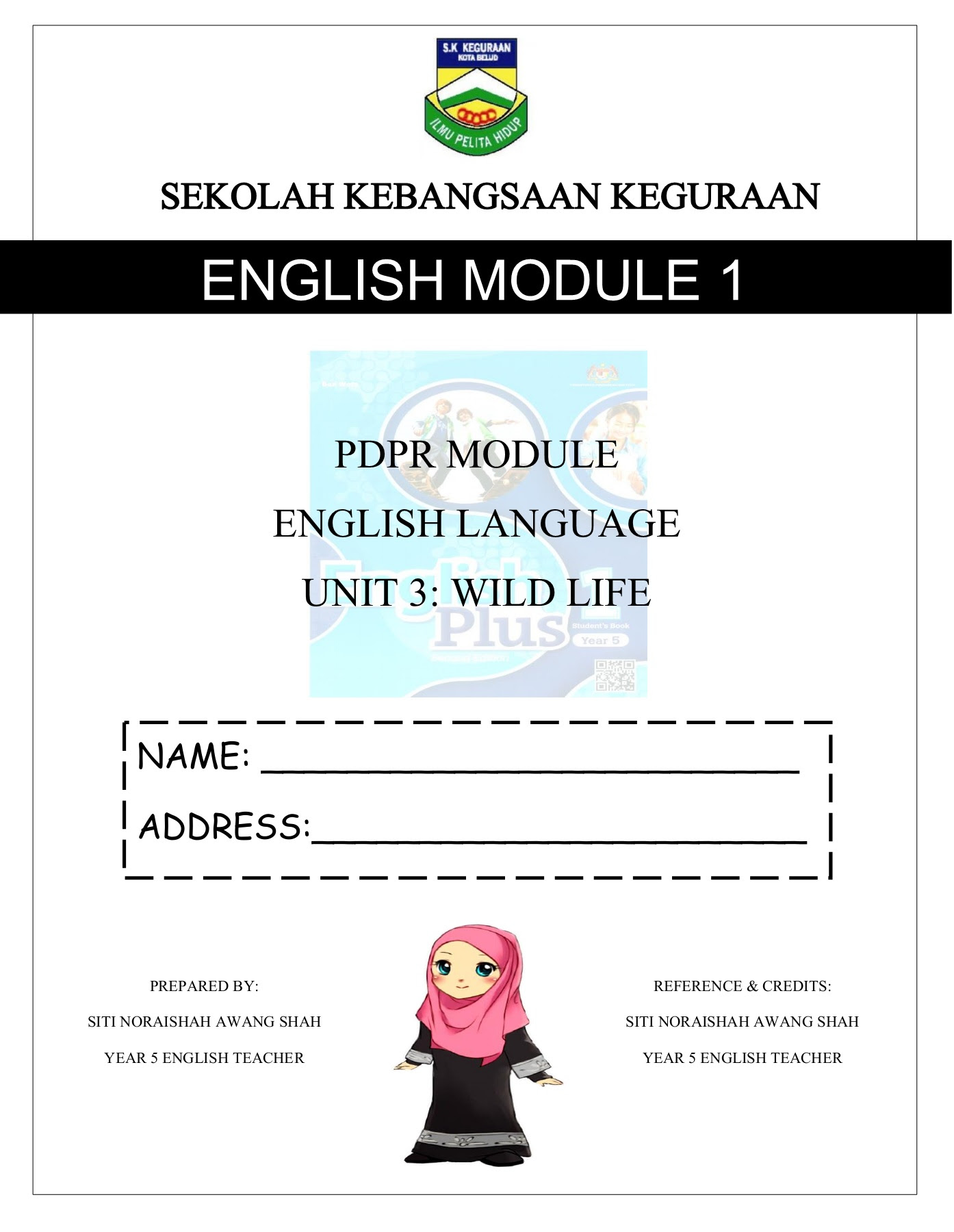 Modul Pdpr English Year 5