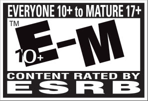 EVERYONE 10+ TO MATURE 17+ | E10+ - M | ESRB esrb.org 