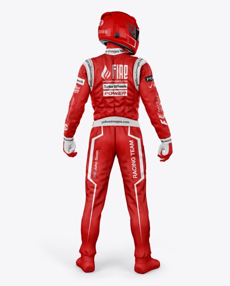 Download F1 Racing Kit Back View Jersey Mockup PSD File 135.16 MB ...