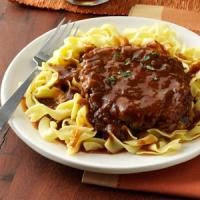 Salisbury Steak with Onion Gravy