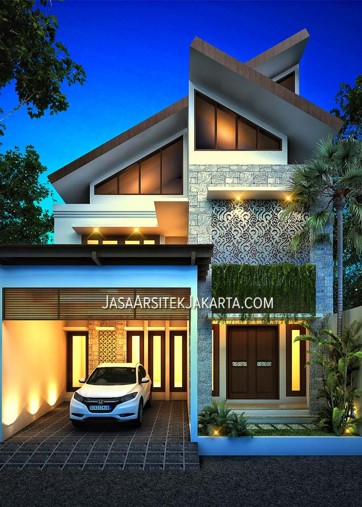  Desain  Rumah  Style Bali Modern  Contoh Sur