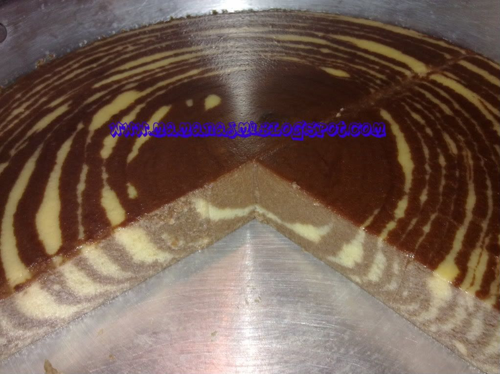 Diari seorang ibu: Puding Roti Marble Coklat