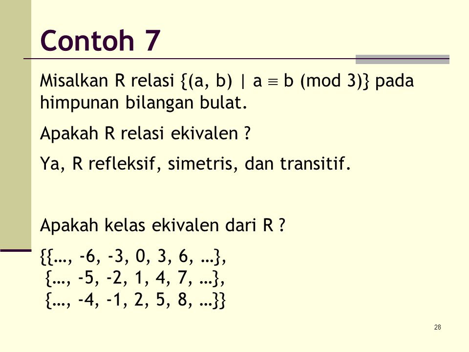 Contoh Soal Himpunan Notasi - Contoh Four