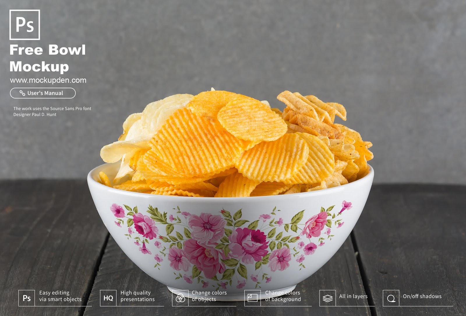 Download Rice Bowl Mockup Free