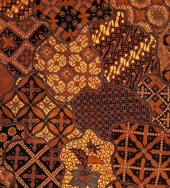 oleh oleh yang ada di bandara balikpapan Corak  Batik 