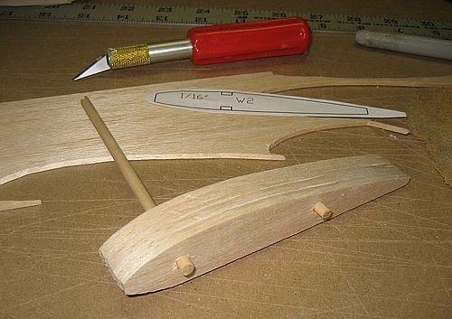 how to make an rc boat out of balsa wood voles