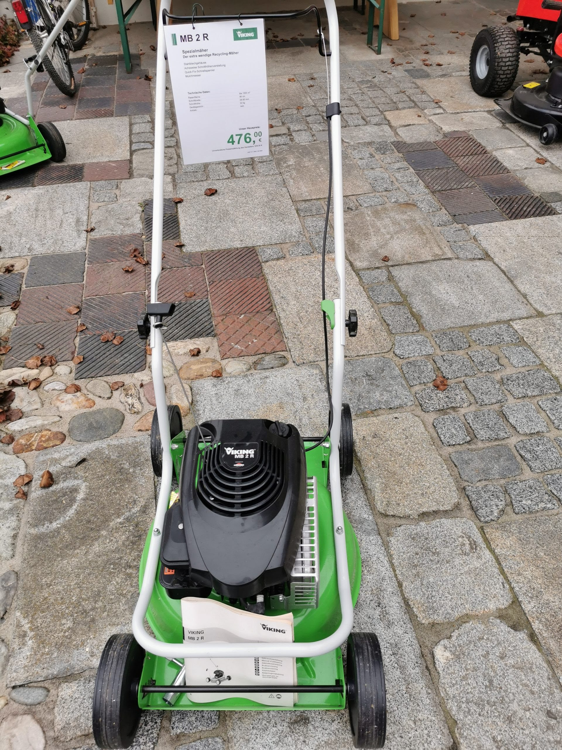 Um ihnen die produktwahl wenigstens ein klein wenig zu erleichtern, haben wir auch unseren favoriten mähroboter ausgewählt. Viking Rasenmaher Rma235 Josef Gschlecht Landtechnik