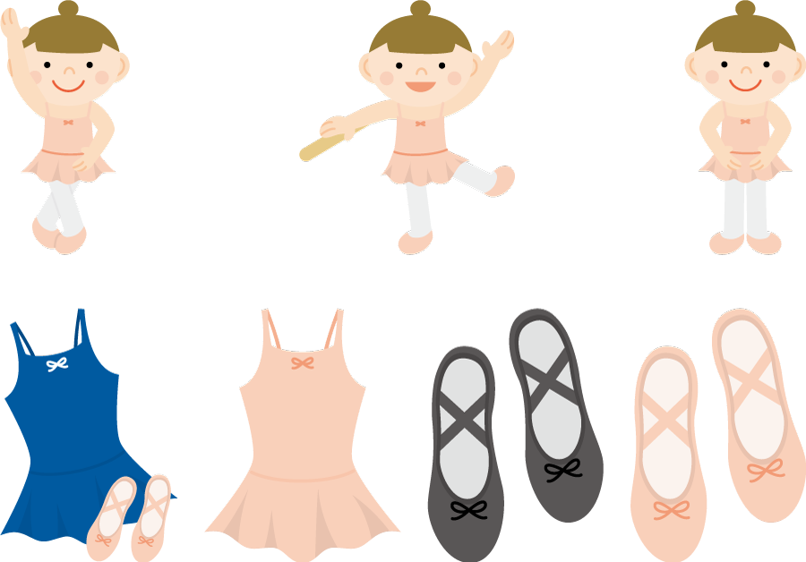 コンプリート かわいい バレエ トウ シューズ イラスト 最高の新しい壁紙aahd