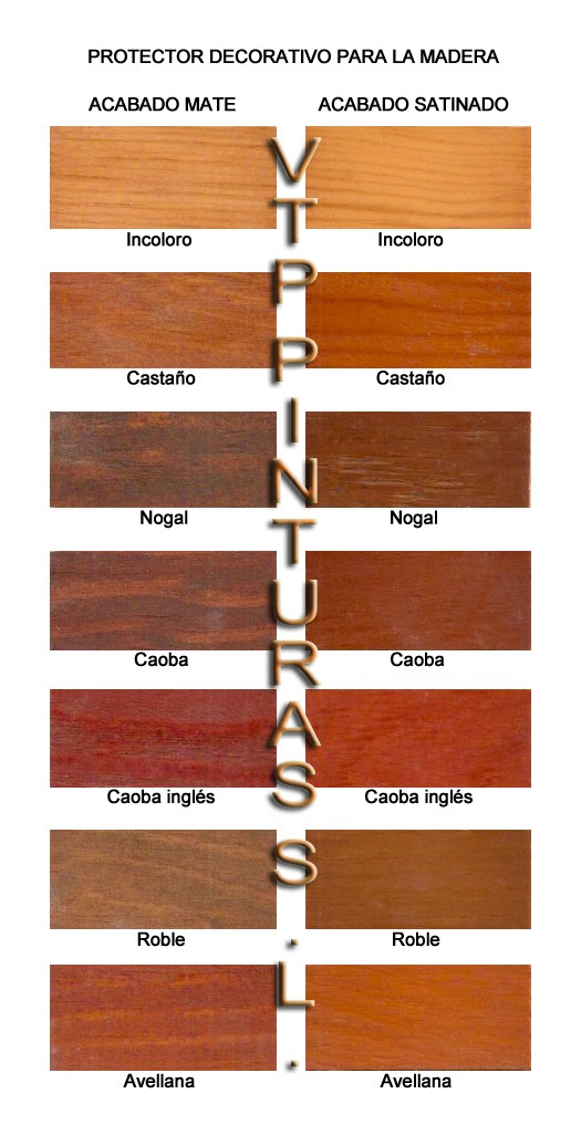 Carta De Colores Barniz Tricolor - Soalan bc