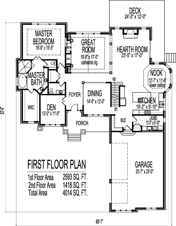 Maybe you would like to learn more about one of these? 5 Bedroom Bungalow House Plans Drawings 2 Story Home Designs Blueprints