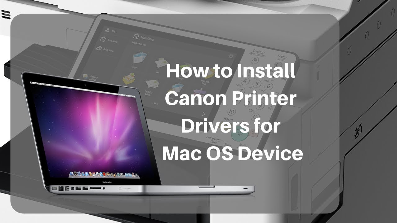 Just look at this page, you can download the drivers from the table through the tabs below for windows 7,8,10 vista and xp, mac. Install Canon Printer Software Newnews