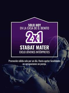 Stabat Mater de Pergolesi, hoy con promoción 2x1