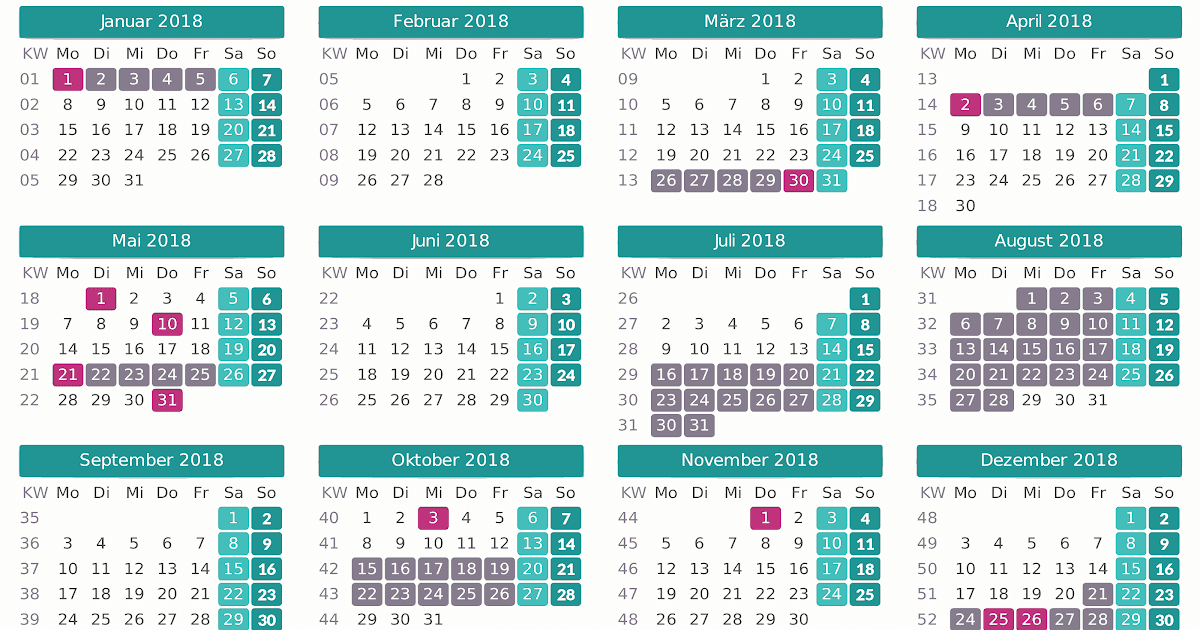 Urlaubsplaner 2021 Nrw Zum Ausdrucken : Jahreskalender Nrw ...