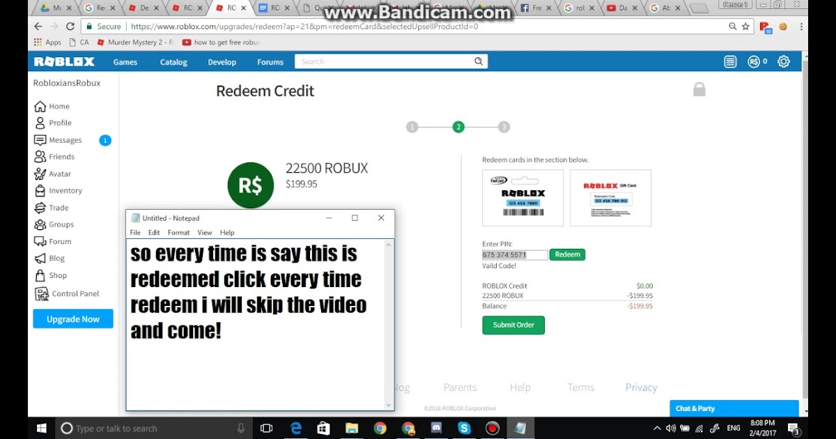 How To Enter Roblox Robux Codes Get Robux Gift Card - code for robux 2017