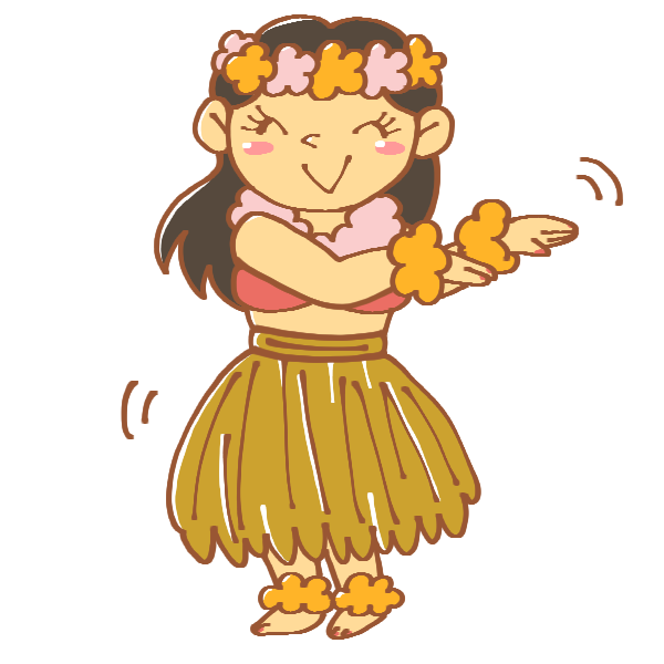 最高フラダンス イラスト フリー ただのディズニー画像