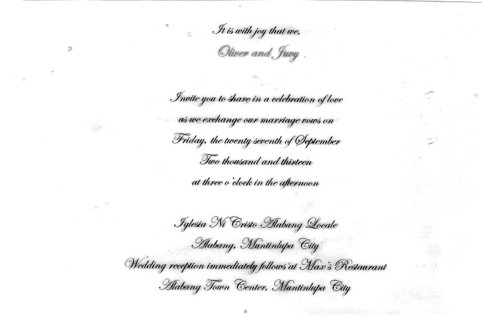 One thing is for sure, though: Wedding