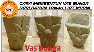 potfuzziblog Cara  Membuat Pot  Bunga  Dari  Tanah  Liat 