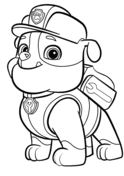 Paw patrol chase police car. Paw Patrol Coloring Pages Free Coloring Pages