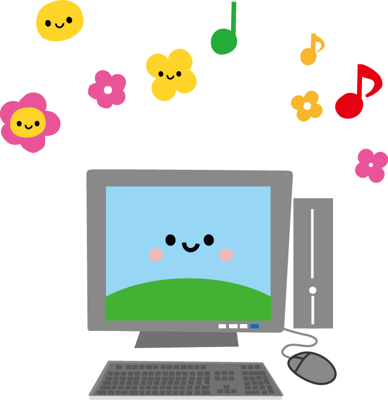 無料イラスト画像 トップ100パソコン の イラスト