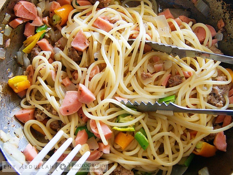 Macam Mana Nak Masak Spaghetti Simple Tapi Sedap 