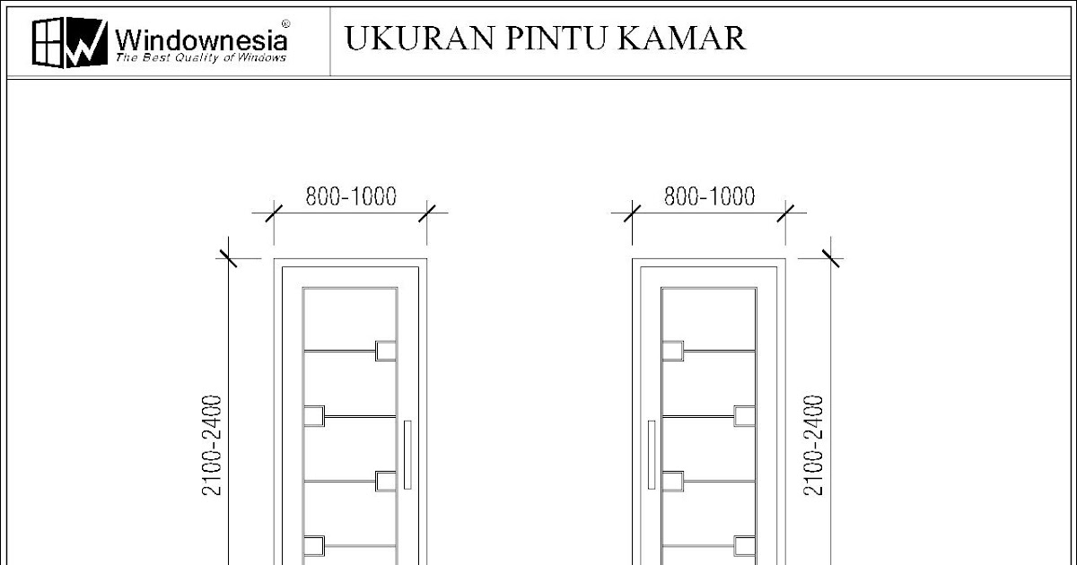 27 Terbaru  Ukuran Pintu Kamar  Tidur  Standar