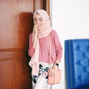  Warna  Jilbab  Yang Cocok Untuk  Baju  Warna  Dusty  Pink