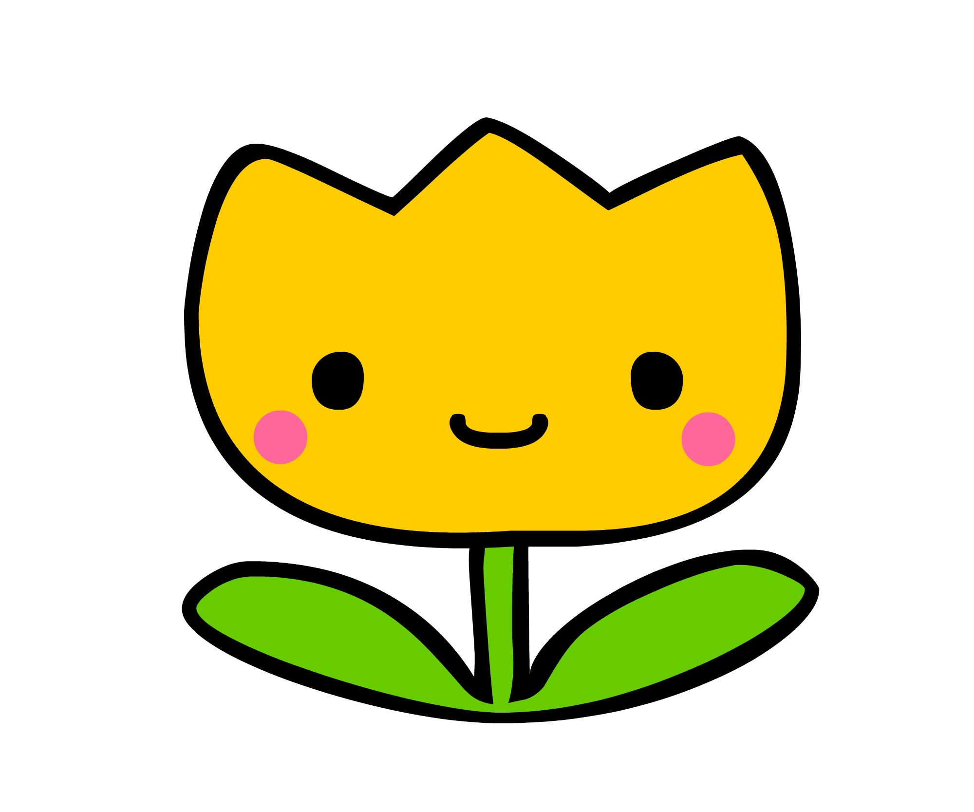 美しい花の画像 エレガントかわいい チューリップ イラスト 簡単