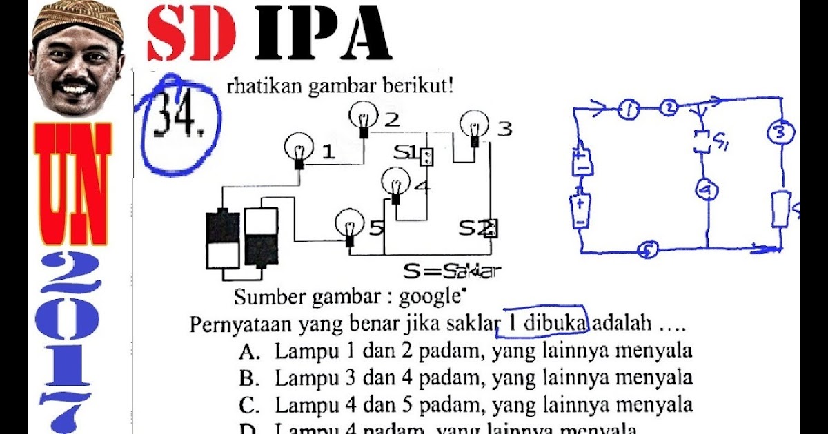 Soal Ipa Kelas 6 Rangkaian Listrik Seri Dan Paralel