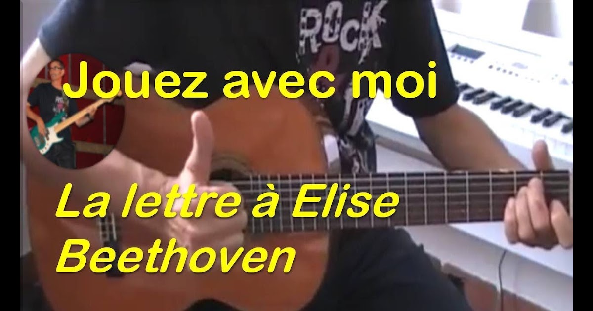 lettre à elise guitare tab