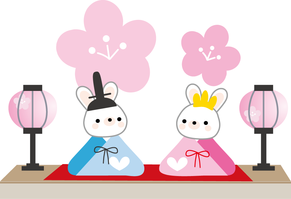 ベスト50 お雛様 イラスト 白黒 動物の壁紙