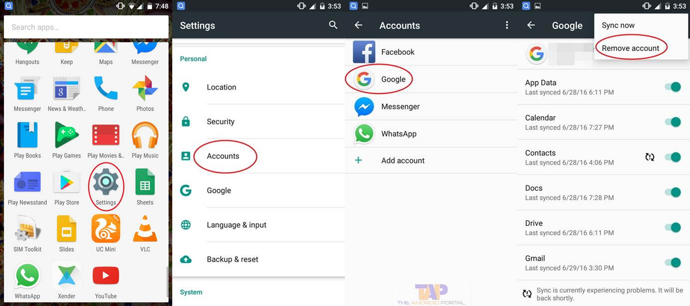 Just as you can log out of android, ios and chrome os devices, you can also log out of specific apps. How To Sign Out Of Google Account On Android Device Innov8tiv