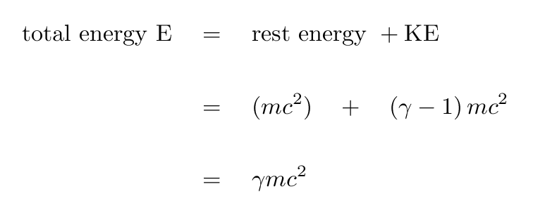 Kinetic energy calculator solving for energy given mass and velocity. Kinetic Energy In The Relativistic Regime