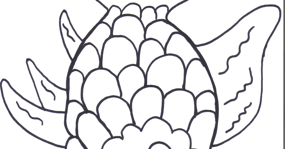 Goldfish Cracker Coloring Page