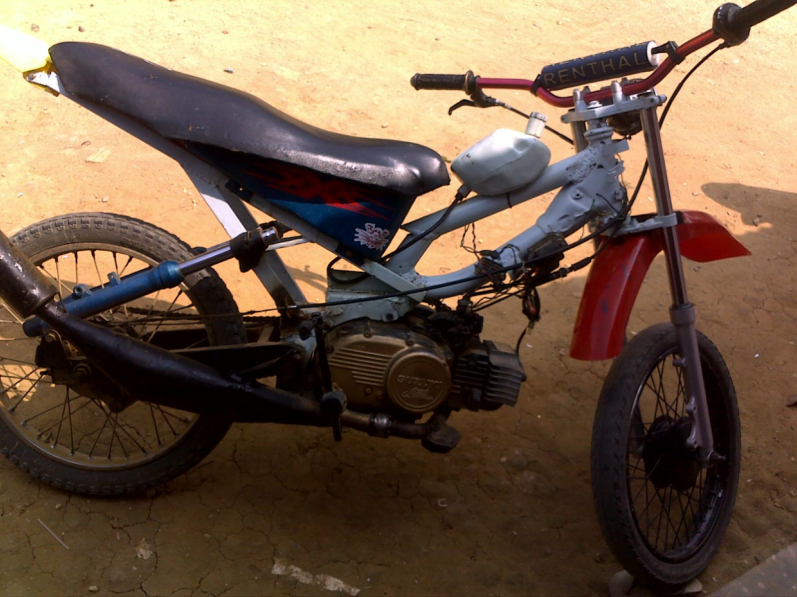 82 Modif Motor Supra Semi Trail Modifikasi Trail