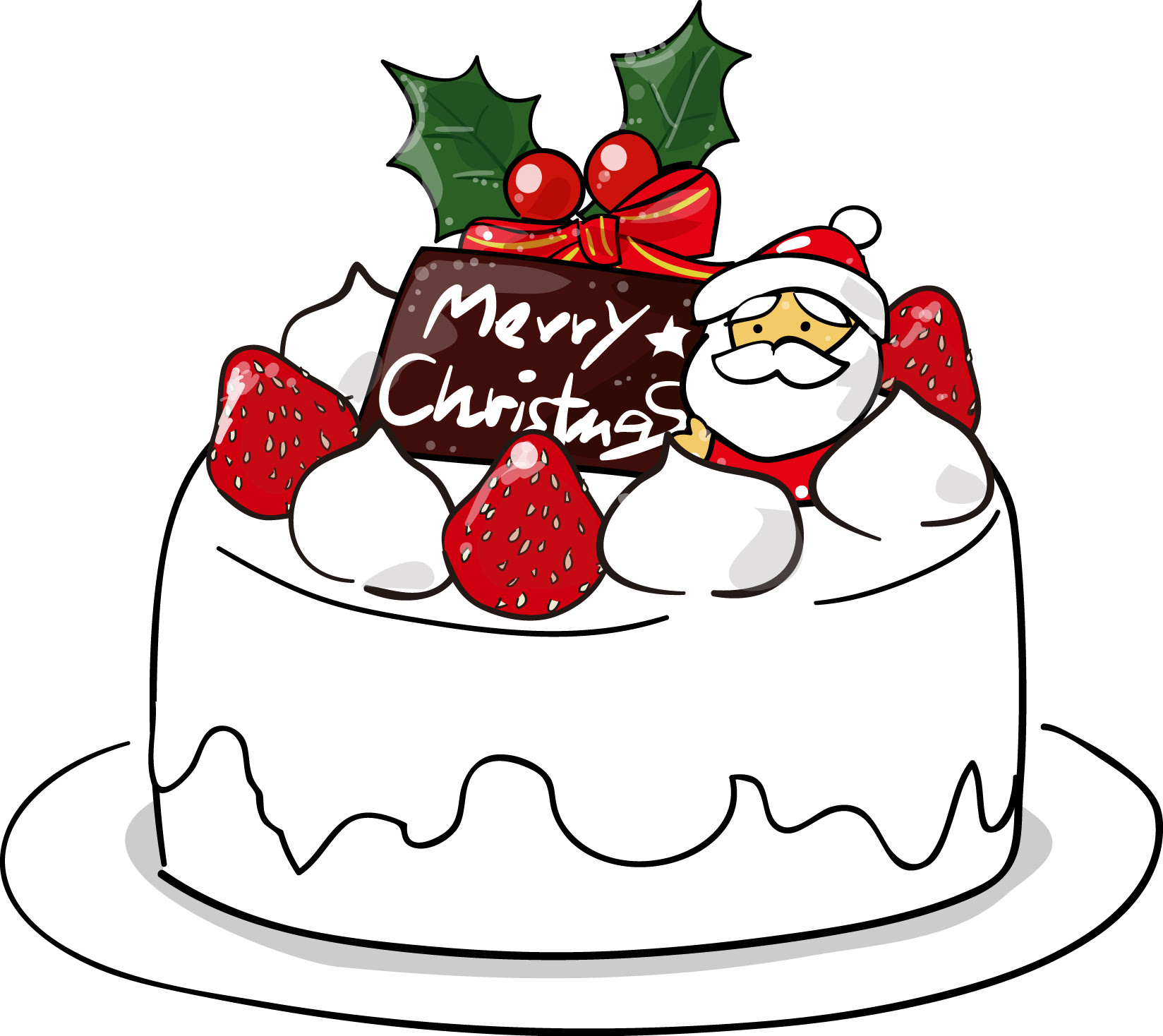 最新クリスマス ケーキ イラスト かわいい かわいいディズニー画像