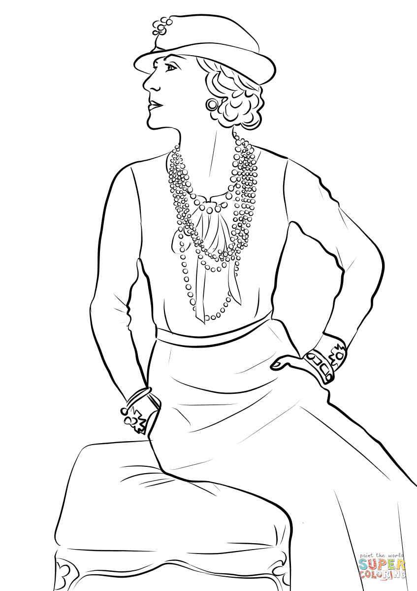 最高のコレクション Fashion Ilustraciones Imagenes De Chanel Para Imprimir Mbaheblogjpjf1w