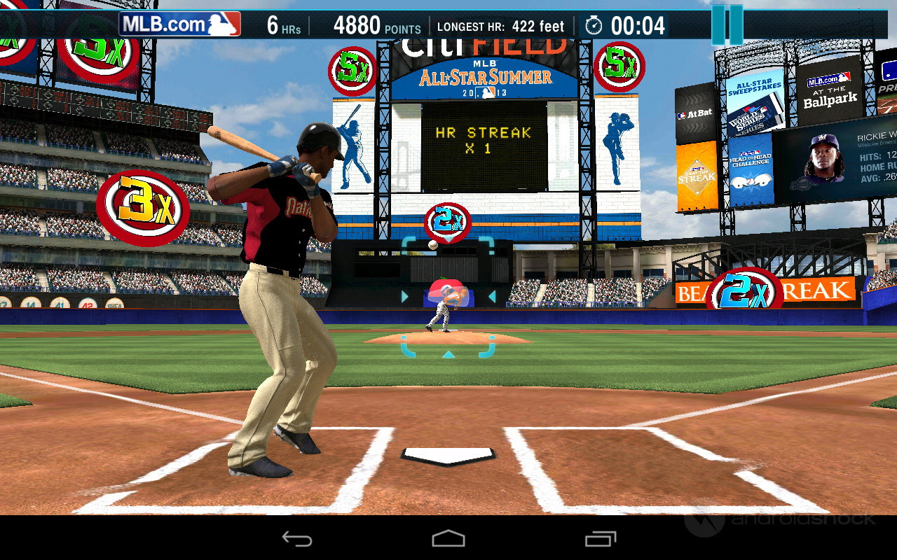Mlb home run derby is a cool online baseball game where you get a chance to play as a professional batter of a real mlb baseball team. Mlb Com Home Run Derby Review Mlb S Grand Salami Androidshock