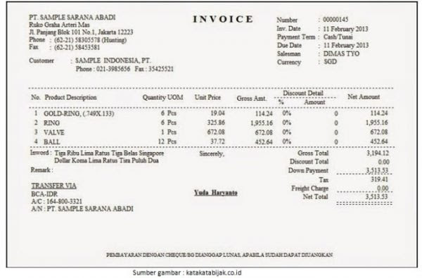 Sep 05, 2020 · sebagai contoh, bisnis yang didorong oleh pasar adalah bisnis travel, sedangkan bisnis yang mendorong pasar adalah bisnis perencanaan keuangan. Contoh Surat Penagihan Invoice Untuk Pelanggan Paper Id Blog