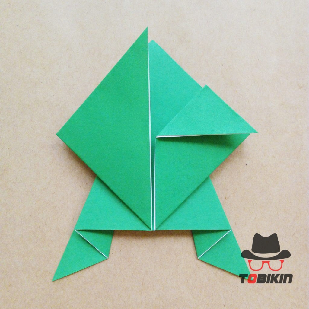 Populer Cara Membuat Origami Katak  Paling Heboh 