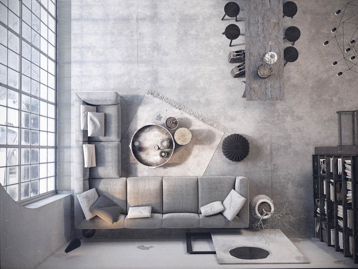Stunning images and design tips for inspiration in your own home by interior designer. Two Examples Of Industrial Modern Rustic Interior Design