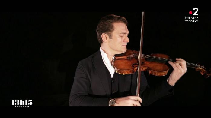 VIDEO. Le violon du soliste Renaud Capuçon est "aussi exceptionnel qu’un Manet ou un Modigliani"