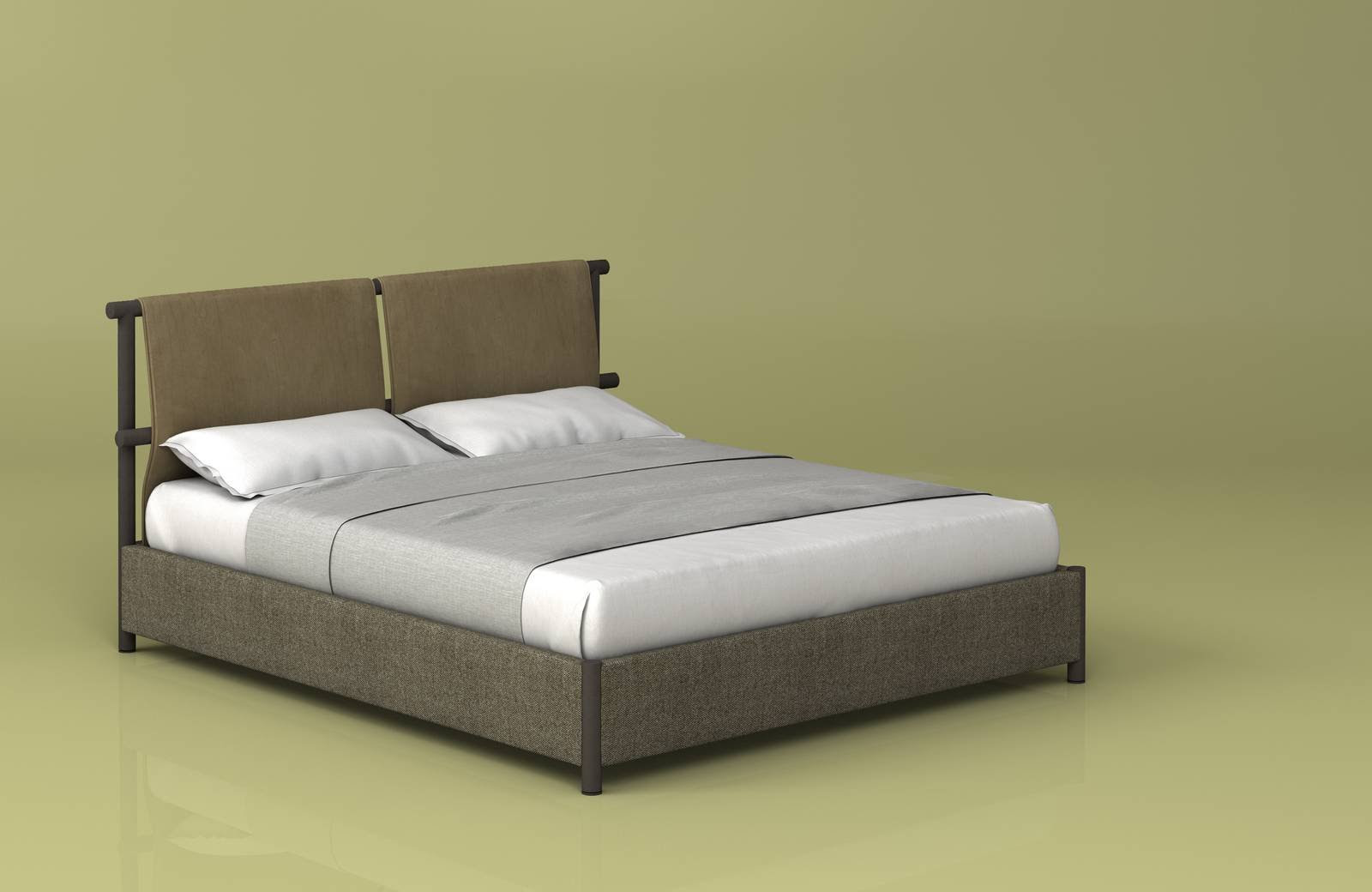 Un pratico letto contenitore per la tua camera da letto. Letti Imbottiti Le Novita Al Salone Del Mobile 2017