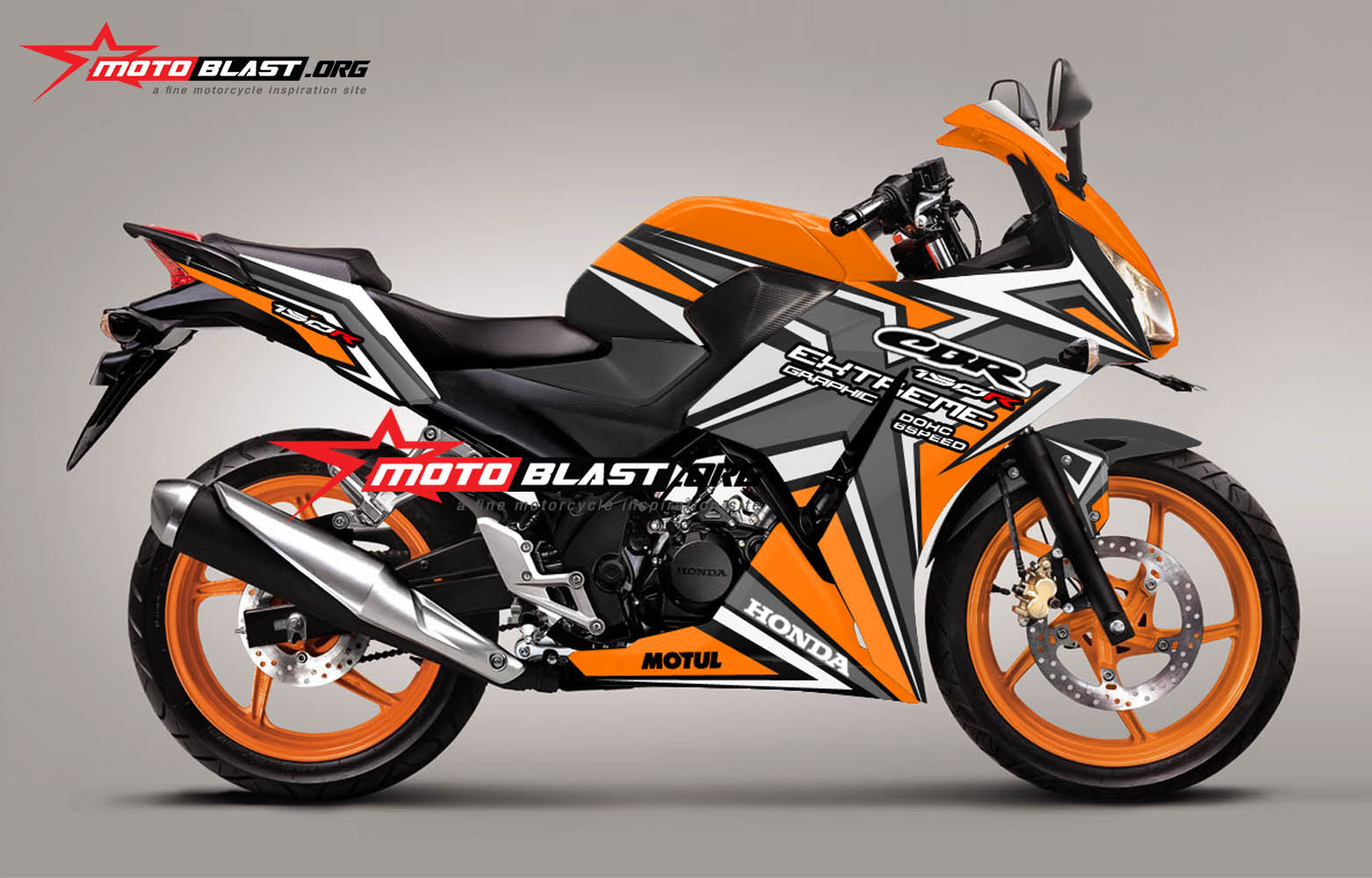 16 Modifikasi Striping Cbr150r Repsol