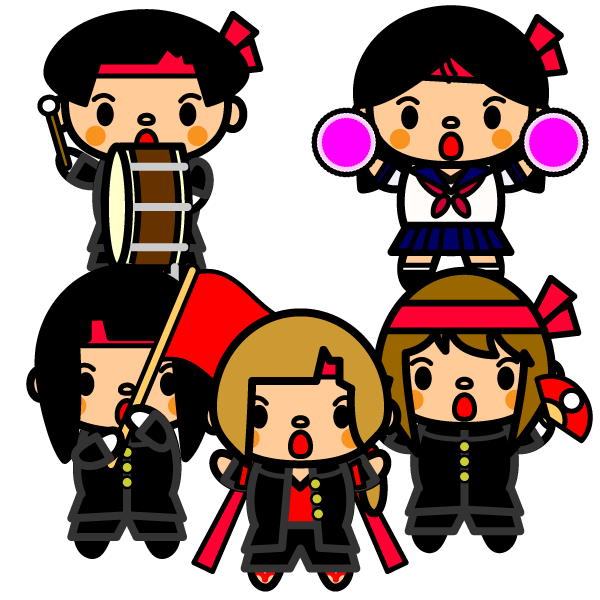 Japan Image 応援 イラスト かわいい