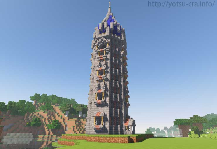 ぜいたくマイクラ かっこいい 建物 イラスト画像