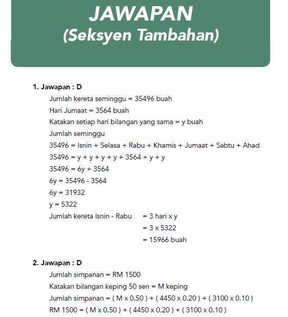 Contoh Soalan Psikometrik Pdf - Rumah 408