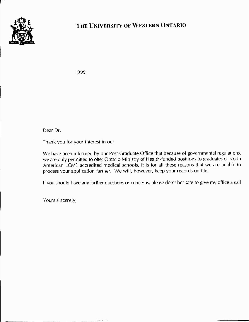Application Letter For Any Vacant Position In Government ...