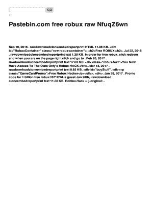 Roblox Promo Codes For Robux Pastebin - pastebin.com robux