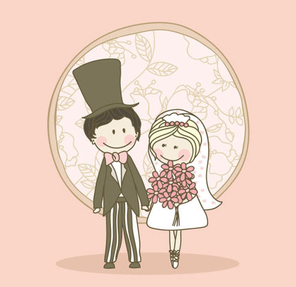 コレクション イラスト 結婚式 かわいい ここで最高の画像コレクション