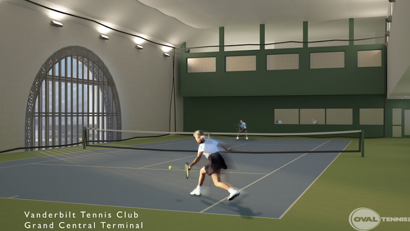 Hasil gambar untuk Klub Tenis Vanderbilt di Stasiun Grand Central New York